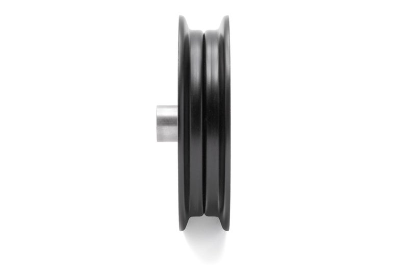T TERRE Phoenix Mfg. Flat Idler Pulley, 5 Inch Outside Diameter, Replacement for Hustler 604231, Compatible with 52 Inch Raptor Lawn Mower Models - Image 2